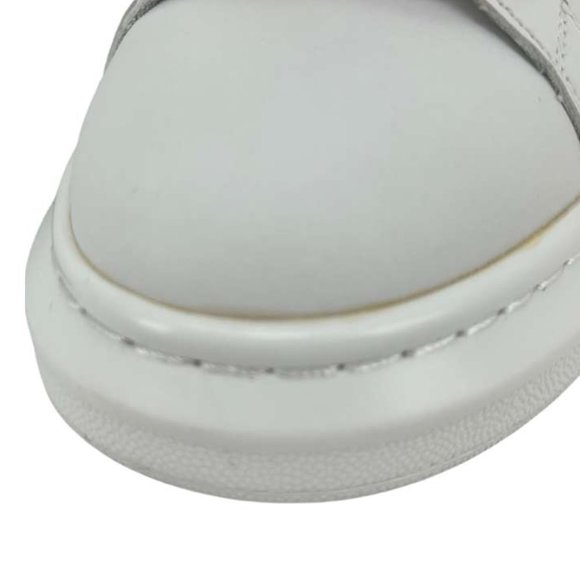 Alexander McQueen | Women's Pelles Gomma Sneaker | White, Pink & Red | Size 38 - Picture 9 of 9